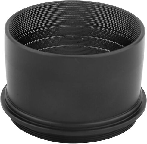 M48*0.75 Astronomic Telescope Eyepiece Lens Adapter Ring Threaded Fully Black Aluminum Alloy for Direct Focus Photography SLR Cameras in Saudi Arabia