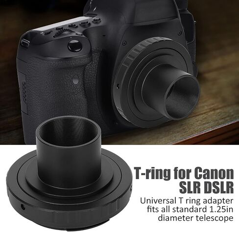 Telescope Adapter 1.25in DSLR Camera Mount Adapter T Ring for Cameras and M42 Lenses Mount Adapter in Saudi Arabia