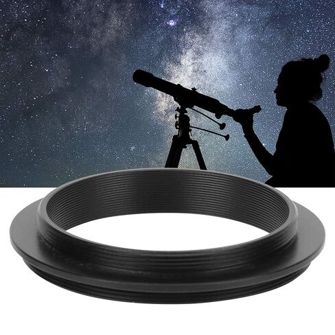 حلقة محول تلسكوب فلكي من سبيكة سوداء M48MM M54MM حلقة محول لعلم الفلك in Saudi Arabia