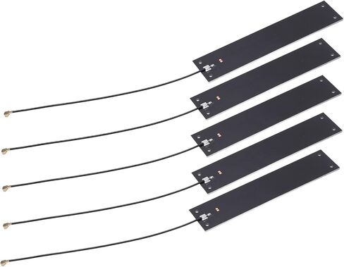 هوائي Qiilu كامل النطاق 12dBi - 5 قطع NZ5GPCB002 هوائي داخلي لأجهزة توجيه 4G/5G - PCB IPEX عالي الكسب لتعزيز الإشارة المستقرة in Saudi Arabia