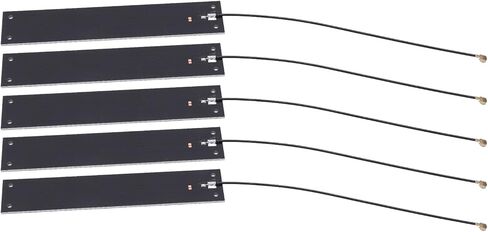 هوائي Qiilu كامل النطاق 12dBi - 5 قطع NZ5GPCB002 هوائي داخلي لأجهزة توجيه 4G/5G - PCB IPEX عالي الكسب لتعزيز الإشارة المستقرة in Saudi Arabia