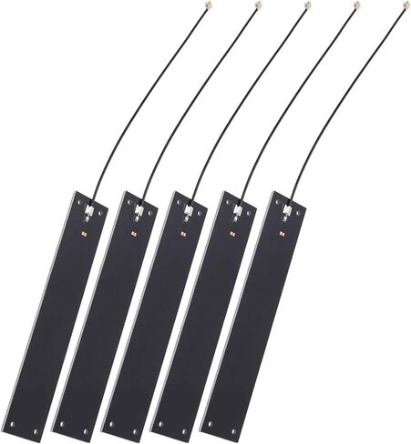 هوائي Qiilu كامل النطاق 12dBi - 5 قطع NZ5GPCB002 هوائي داخلي لأجهزة توجيه 4G/5G - PCB IPEX عالي الكسب لتعزيز الإشارة المستقرة in Saudi Arabia