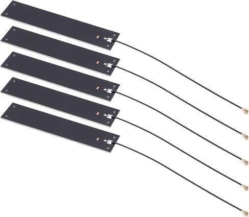 هوائي Qiilu كامل النطاق 12dBi - 5 قطع NZ5GPCB002 هوائي داخلي لأجهزة توجيه 4G/5G - PCB IPEX عالي الكسب لتعزيز الإشارة المستقرة in Saudi Arabia