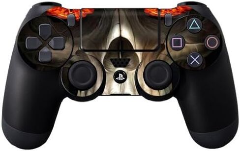 غلاف MightySkins متوافق مع وحدة تحكم Sony PS4 - Evil Reaper | غطاء ملتف واقٍ ومتين وفريد ​​من نوعه من الفينيل | سهل التطبيق والإزالة وتغيير الأنماط | صنع في الولايات المتحدة الأمريكية in Kuwait
