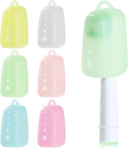 8 Packs Toothbrush Covers, Lapfoon Silicone Toothbrush Covers Caps for Electric Toothbrush & Manual Totthbrush in Kuwait