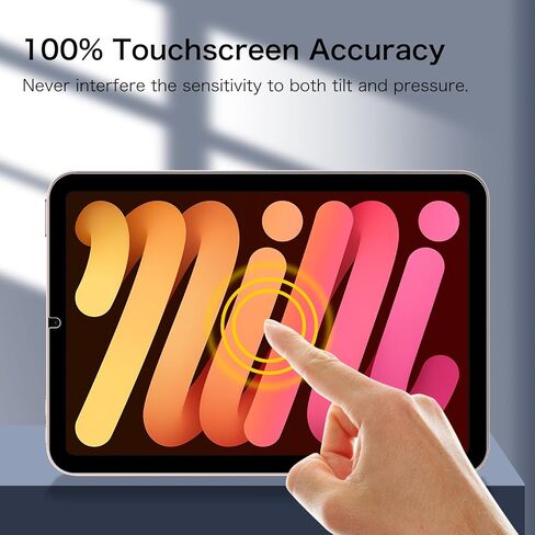 حزمة Fintie: حافظة لوحة مفاتيح Fintie لجهاز iPad Mini (A17 Pro) 2024 / iPad Mini 6، غطاء خلفي ناعم من مادة TPU مع لوحة مفاتيح بلوتوث بإضاءة خلفية قابلة للفصل مغناطيسيًا + [عبوتان] واقي شاشة من الزجاج المقوى in Kuwait