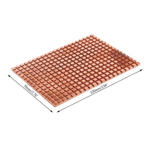 Pure Copper Heatsink Pad for 2.5inch Mechanical Hard Disk Ssd Heat Sink Cooler Radiator Ultra-Thin CPU Fan Liquid Small Water Air Heat Sink Computer Laptop Cooling USB Pads & External in Kuwait