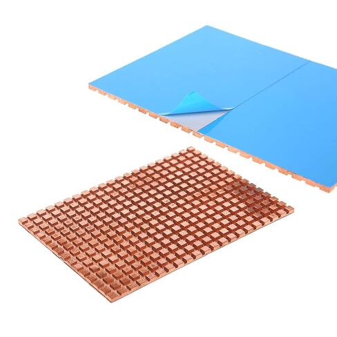 Pure Copper Heatsink Pad for 2.5inch Mechanical Hard Disk Ssd Heat Sink Cooler Radiator Ultra-Thin CPU Fan Liquid Small Water Air Heat Sink Computer Laptop Cooling USB Pads & External in Kuwait