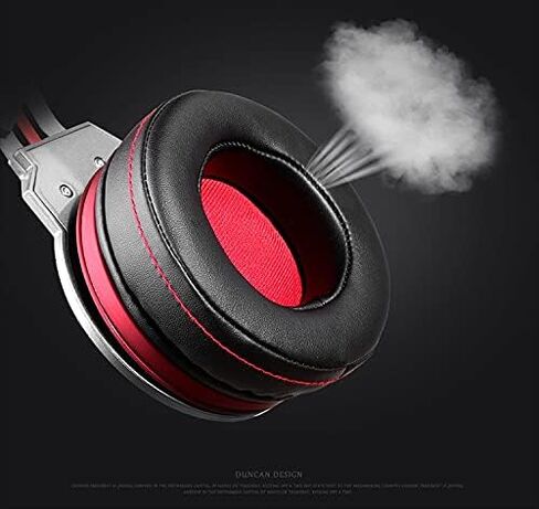 Head Set Headphones,PC Gaming Headset Over-Ear Gaming Headphones - with Mic Noise Cancelling & Volume Control for Laptop-Silver in Saudi Arabia
