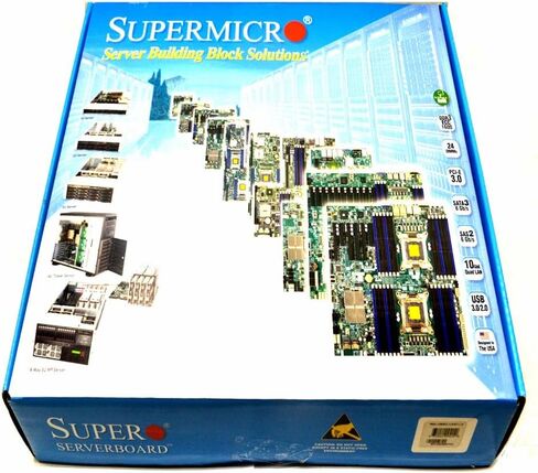 Supermicro X9DRI-LN4F+-O Dual LGA2011 /Intel C602/ DDR3/ SATA3/ V&4GbE/ EATX Server Motherboard in Saudi Arabia