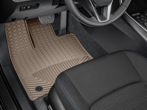 سجادات أرضية Weathertech مناسبة لجميع الأحوال الجوية لسيارة Toyota Venza، RAV4، RAV4 Hybrid - الصف الأول (W524)، أسود in Saudi Arabia