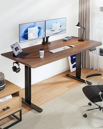 HUANUO Single Monitor Arm&Electric Standing Desk in Saudi Arabia