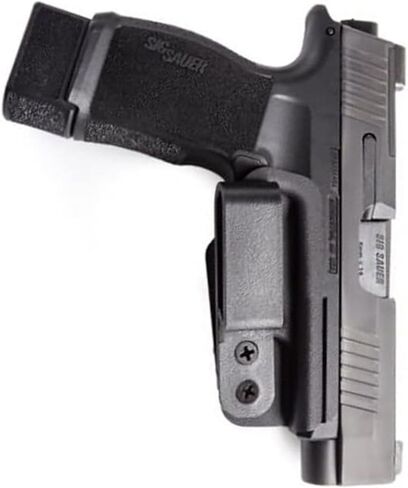 تكنا كليب الحد الأدنى IWB الحافظة يمكن استخدامه بكلتا اليدين Sig Sauer P365 Kydex أسود in Kuwait