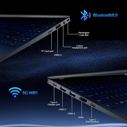 كمبيوتر محمول، ذاكرة الوصول العشوائي 32 جيجا بايت SSD، 1 تيرابايت SSD، كمبيوتر محمول 15.6 بوصة FHD، معالج Pentium Gold 6500Y (يصل إلى 3.4 جيجا هرتز)، ثنائي النوع C، BT5.0، USB3.2، HDMI، أجهزة كمبيوتر محمولة للأعمال والعمل in Saudi Arabia