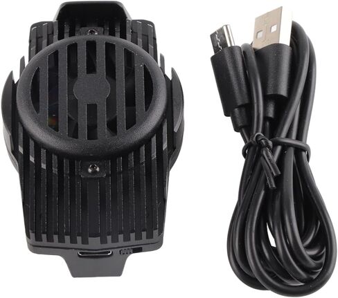 Clip - On Mobile Phone Cooler, Semiconductor Radiator with Cooling Fan, Mini Portable Cell Phone Cooling Fan for Gaming, Universal Fit for Most Smartphones in Saudi Arabia