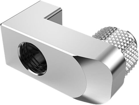 Bykski G 1/4in. Male to Female Supported Rotary 20mm Offset Fitting for Custom Watercooling Computers (CC-HR-20-X) - Black in Saudi Arabia