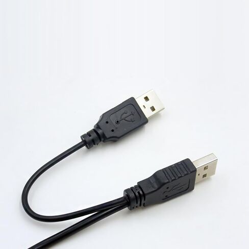 قطعتان من كابلات محول القرص الصلب الخارجي ATA إلى USB 3.0، خط بيانات محول محرك الأقراص SSD مقاس 2.5 بوصة مع مصدر طاقة USB لتوسيع تخزين الكمبيوتر المحمول وسطح المكتب in Kuwait