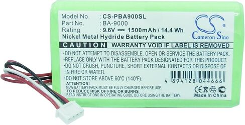 قطعتان من بطارية بديلة BA-9000 لأخيه PT9600 PT-9600 (1500 مللي أمبير/9.6 فولت) in Kuwait