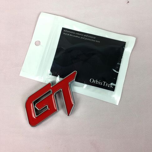 OrbisTrek Metal parts for vehicles, namely, automotive exterior and interior metal decorative and protective trim – Sporty Car Badge for Exterior and Interior Trim in Saudi Arabia