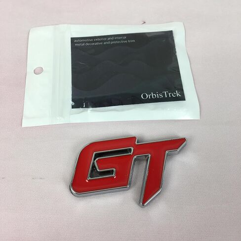OrbisTrek Metal parts for vehicles, namely, automotive exterior and interior metal decorative and protective trim – Sporty Car Badge for Exterior and Interior Trim in Saudi Arabia