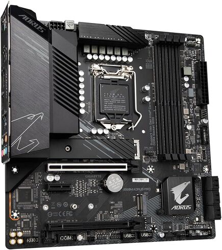 جيجابايت B560M AORUS PRO اللوحة الأم Intel B560 Express LGA 1200 Micro ATX in Saudi Arabia