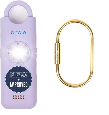 She’s Birdie 3.0 New Version – The Original Personal Safety Alarm for Women by Women–Loud Siren, Flash Light and Rechargeable Battery in a Variety of Colors (Charcoal Black) in Saudi Arabia