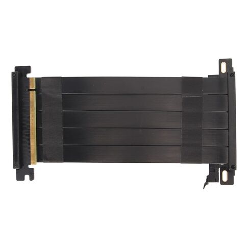 كابل PCIE 4.0 X16 Riser، كابل تمديد مرن عالي السرعة مزدوج الجوانب 180 درجة GPU لـ RTX 4090 لـ RX 7900 XT (40 سم) in Kuwait