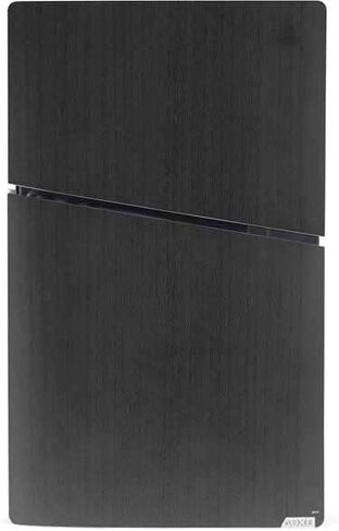 غلاف Skinit المخصص للألعاب متوافق مع وحدة التحكم PS5 Slim Digital Edition - تصميم من خشب الأبنوس in Kuwait