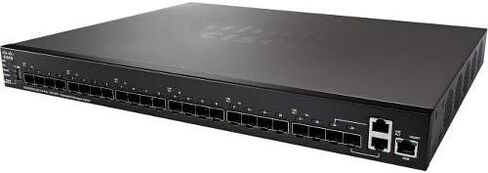 Cisco SG350XG-24F-K9 24x 10G SFP + Ports 2x 10G 10Gbase-T محول مُدار للمنافذ النحاسية (متجدد) in Saudi Arabia