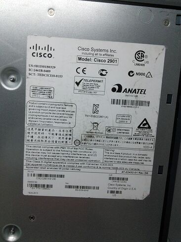 Cisco CISCO2901/K9 2901 W/ 2 Ge 4 Ehwic in Saudi Arabia