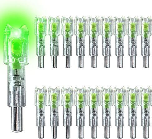 18 قطعة Nocks مضاءة لسهام القوس والنشاب بقطر داخلي .252 .285 .297 .300 .305 ، نقرات أسهم Led عالية الوضوح ، نقرات مضيئة على شكل نصف قمر لصيد الرماية. in Kuwait
