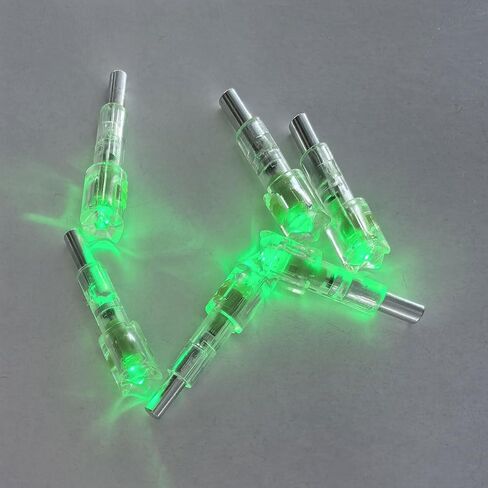 18 قطعة Nocks مضاءة لسهام القوس والنشاب بقطر داخلي .252 .285 .297 .300 .305 ، نقرات أسهم Led عالية الوضوح ، نقرات مضيئة على شكل نصف قمر لصيد الرماية. in Kuwait