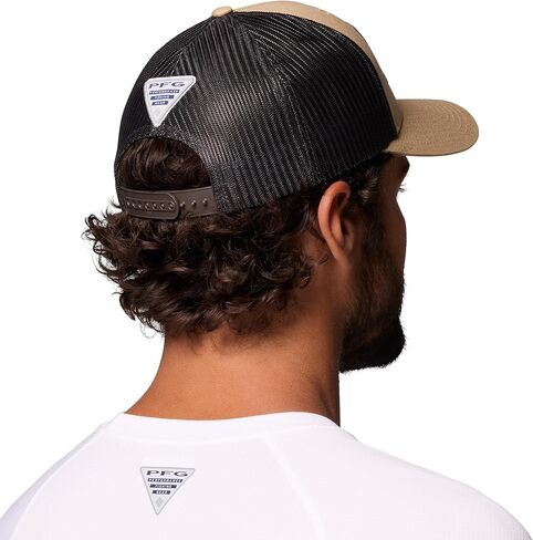 قبعة كولومبيا للجنسين من الجنسين PFG Fish Flag Mesh Snap Back Hat، الشاطئ، مقاس واحد in Saudi Arabia