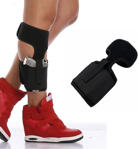 Hidden Carry Ankle Holster Universal Pistol Holster Suitable for G19/26/42/43, S&W M&P Shield 9 RLCP380 Sig-sauerP365/P320 cz75 Taurus g2c Elastic Deep Concealment Leg Holsters in Saudi Arabia