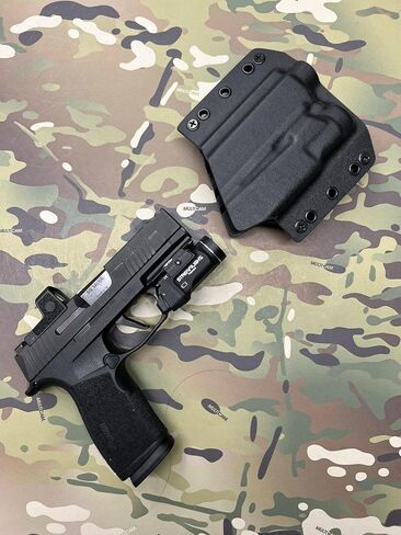 حافظة TR سوداء Kydex متوافقة مع Sig Sauer P365 X Macro Streamlight TLR-7 sub 1913 in Kuwait