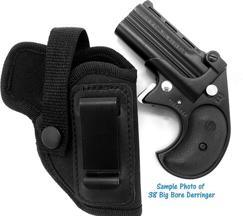 حافظة IWB OWB لليد اليمنى لأكثر من/تحت Big Bore Derringer (بدون واقي الزناد)، Cobra CB22 CB32M CB38، 2.75 برميل in Kuwait