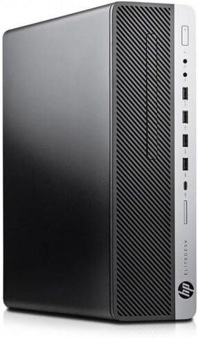 كمبيوتر HP EliteDesk 800 G3 SFF كمبيوتر مكتبي صغير الحجم للمنزل/المكتب، Core i7-6700، ذاكرة الوصول العشوائي 16 جيجابايت، 256 جيجابايت SSD، DP، RJ-45، WiFi، BT، Windows 11 (متجدد) in Saudi Arabia