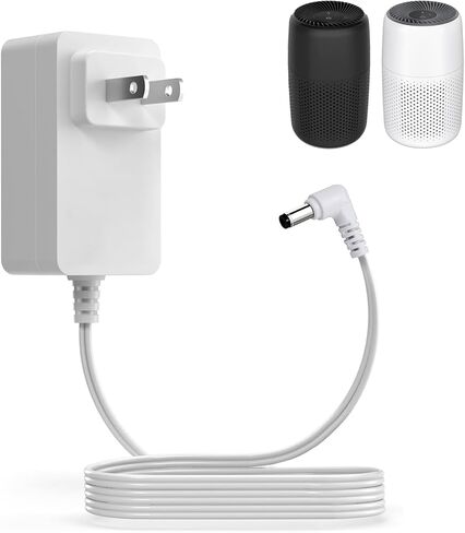 سلك طاقة 12 فولت لجهاز Levoit Core Mini Air Purifier Levoit LAP-C161-WUS LAP-C161-KUS LAPC161WUS LAPC161KUS شاحن محول التيار الكهربائي - 2M/6.6Ft in Kuwait
