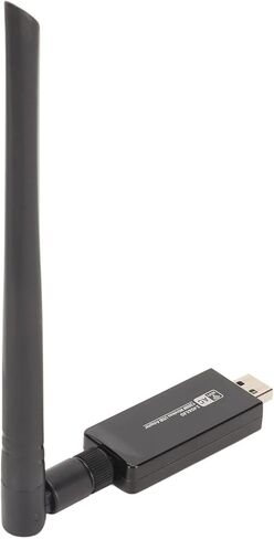 CHICISIS بطاقة لاسلكية عالية السرعة 1200 متر ثنائي النطاق USB 3.0 واجهة واي فاي محول ل، إشارة مستقرة RTL8812AU للكمبيوتر المكتبي in Saudi Arabia