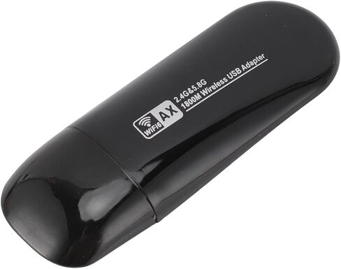 محول SUNGOOYUE USB3.0 WiFi 6 عالي السرعة AX1800M ثنائي النطاق 1800 ميجابت في الثانية بطاقة WiFi لـ 11 10، إعداد سهل لأجهزة الكمبيوتر المكتبية وأجهزة الكمبيوتر المحمولة in Kuwait