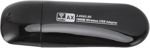 محول SUNGOOYUE USB3.0 WiFi 6 عالي السرعة AX1800M ثنائي النطاق 1800 ميجابت في الثانية بطاقة WiFi لـ 11 10، إعداد سهل لأجهزة الكمبيوتر المكتبية وأجهزة الكمبيوتر المحمولة in Kuwait