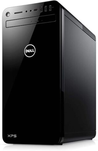 كمبيوتر مكتبي Dell XPS 8930 (2020) للمنزل والعمل (Intel i7-9700 8-Core، وذاكرة وصول عشوائي 32 جيجابايت، و128 جيجابايت PCIe SSD + 1 تيرابايت HDD (3.5)، ورسومات Intel UHD، وواي فاي، وبلوتوث، وHDMI، وUSB 3.1، وWin 11 Pro) (متجدد) in Kuwait