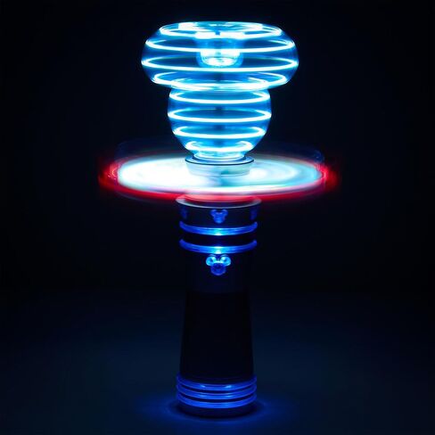Disney Store Official Mickey Mouse Icon Light Chaser - Spinning Light Up Wand for Kids - Perfect for Fans of Disney Toys, Mickey Mouse Toys, & Novelty Gifts in Saudi Arabia