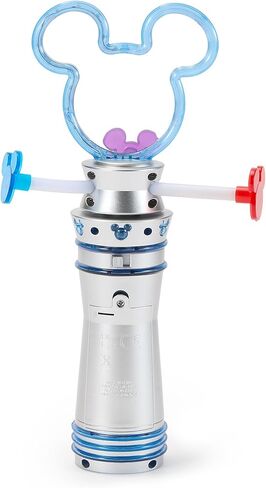 Disney Store Official Mickey Mouse Icon Light Chaser - Spinning Light Up Wand for Kids - Perfect for Fans of Disney Toys, Mickey Mouse Toys, & Novelty Gifts in Saudi Arabia
