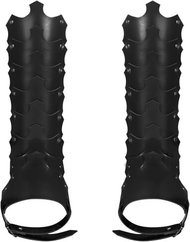 شبه الجزيرة الحب القرون الوسطى فو الجلود الجراميق القراصنة أغطية للأحذية الفايكنج فارس المحارب العجل درع للحفلات تأثيري هالوين in Kuwait