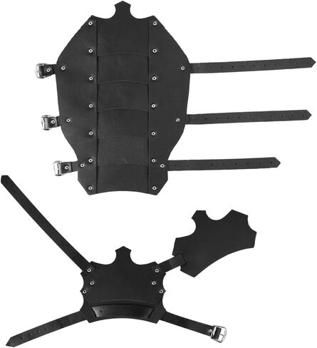 شبه الجزيرة الحب القرون الوسطى فو الجلود الجراميق القراصنة أغطية للأحذية الفايكنج فارس المحارب العجل درع للحفلات تأثيري هالوين in Kuwait