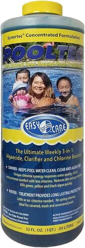 EasyCare 30064 PoolTec Algaecide، منقي ومعزز خلايا ملح الكلور، 64 أونصة. زجاجة in Kuwait