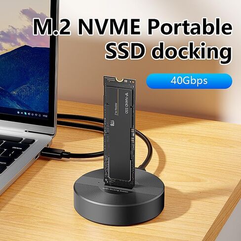 USB4.0 (USB-C) 40 جيجا بايت NVMe M-Key (B+M) / NVMe/PCIe SSD (22110، 2280، 2260، 2242، 2230) إرساء SSD خارجي فائق السرعة (الإرساء فقط) in Kuwait
