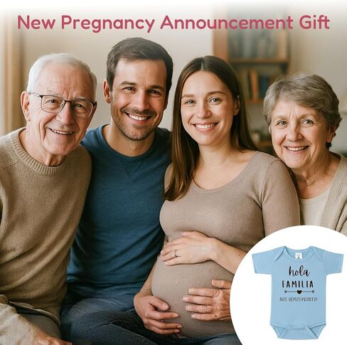 Hello Daddy Baby Announcement Onesie, Funny Pregnancy Announcement Gift for Grandparents,New Baby Surprise in Saudi Arabia