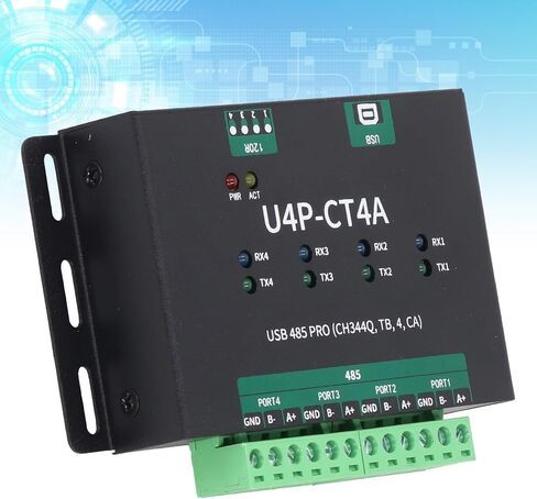 محول محول USB إلى RS485، وحدة منفذ تسلسلي USB معزولة من الدرجة الصناعية مع رقائق أصلية وSP3485، لمعدات التحكم الصناعية in Kuwait